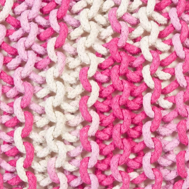 Sekk Conrad - Hvit, Rosa - Møbler - Stoler & lenestoler - Krakk - Puff