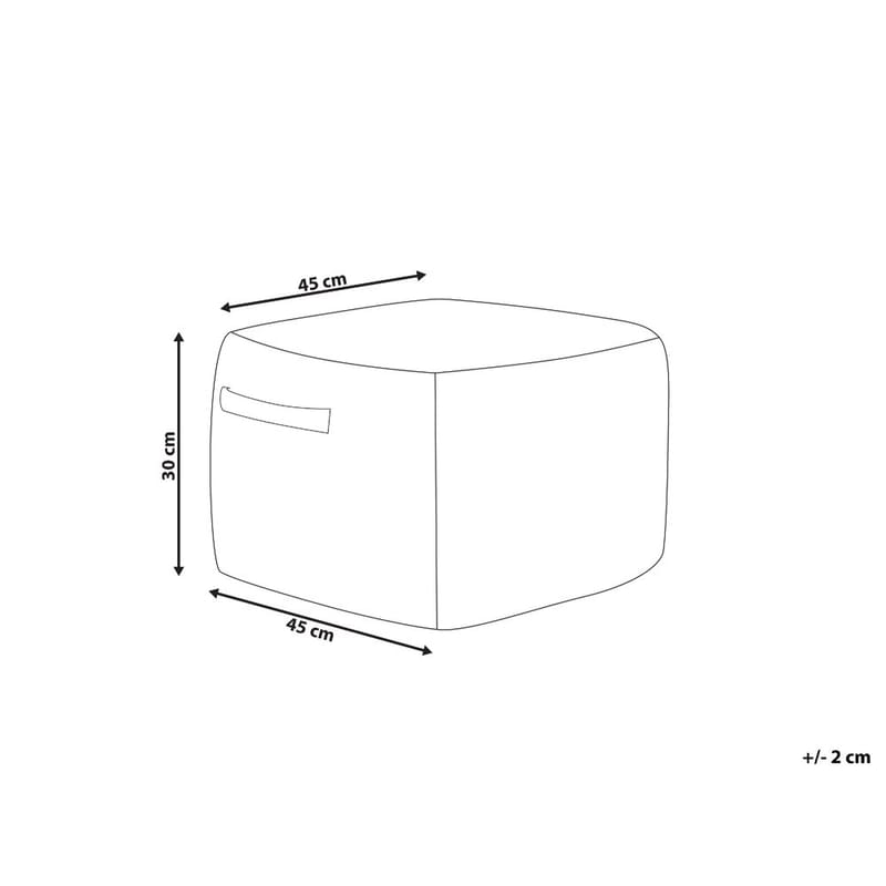 Sekk Dhadar - Naturlig, beige - Møbler - Stoler & lenestoler - Krakk - Puff