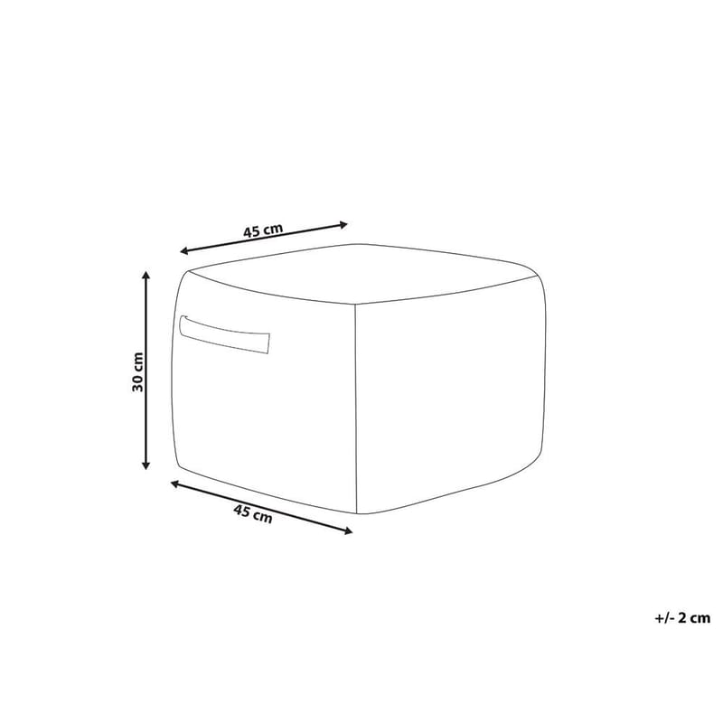 Sekk Dhadar - Naturlig, beige - Møbler - Stoler & lenestoler - Krakk - Puff
