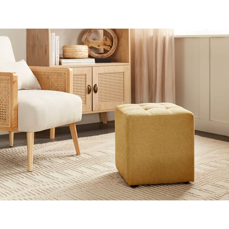 Sekk Kansas - Gul - Møbler - Stoler & lenestoler - Krakk - Puff