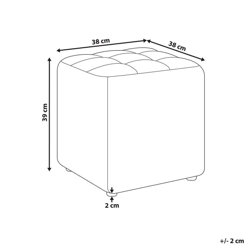 Sekk Kansas - Gul - Møbler - Stoler & lenestoler - Krakk - Puff
