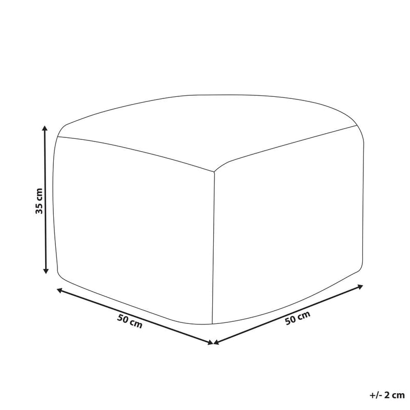 Sekk Kingri - Taupe - Møbler - Stoler & lenestoler - Krakk - Puff