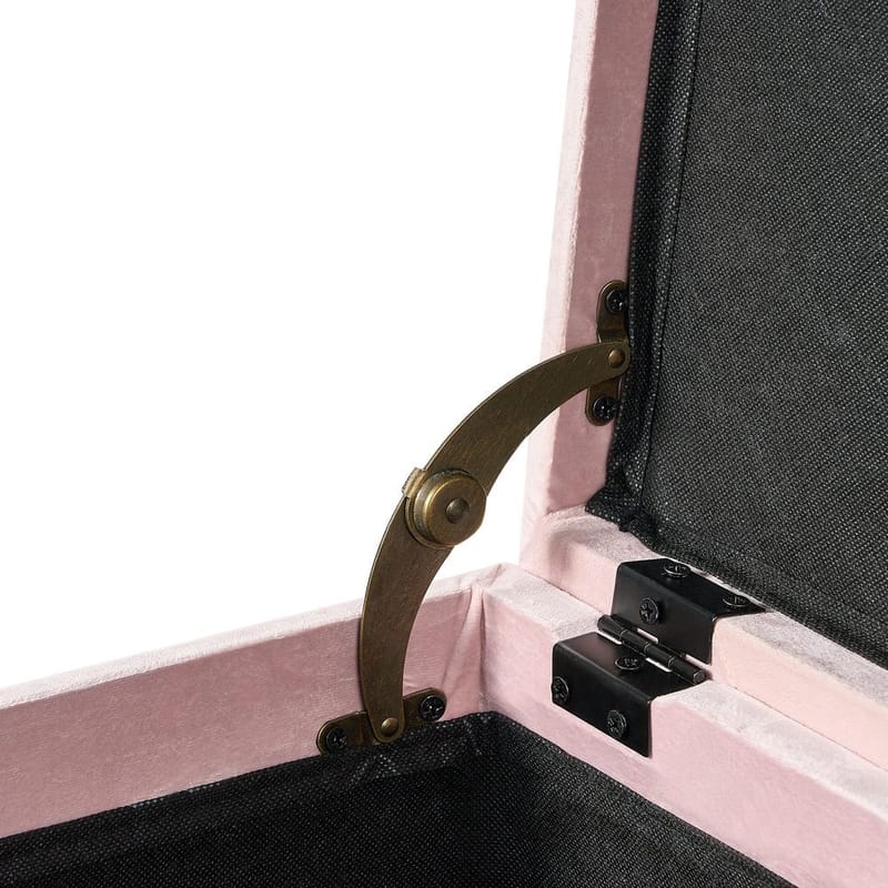 Sekk Loretto - Rosa, Svart - Møbler - Stoler & lenestoler - Krakk - Puff