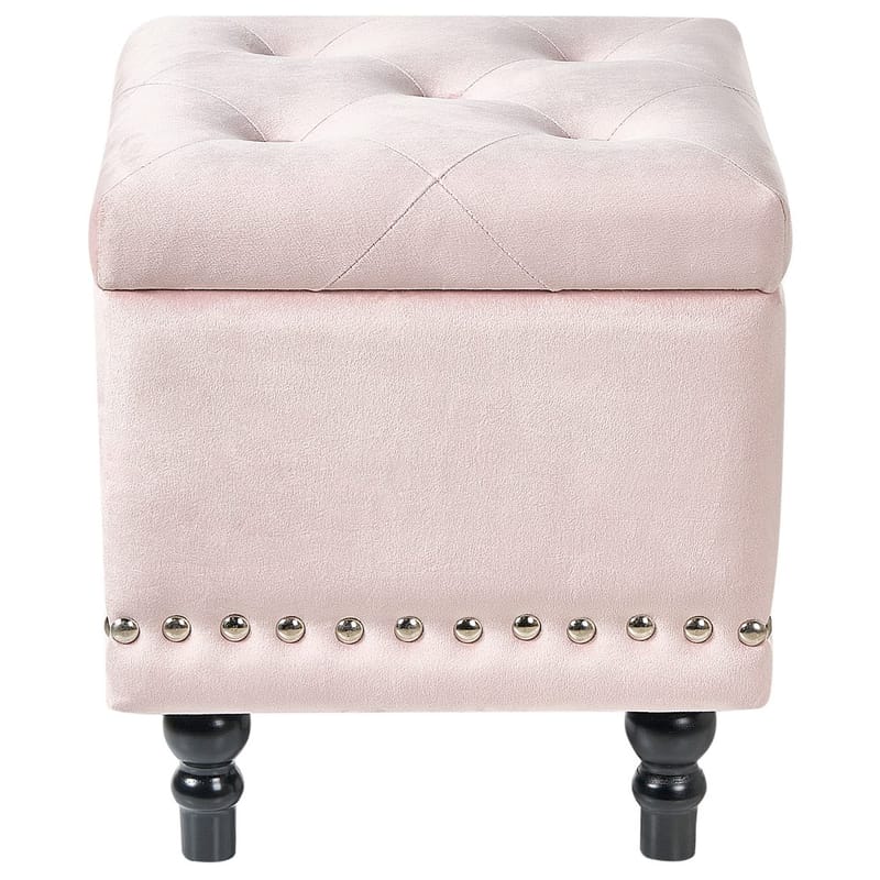 Sekk Loretto - Rosa, Svart - Møbler - Stoler & lenestoler - Krakk - Puff