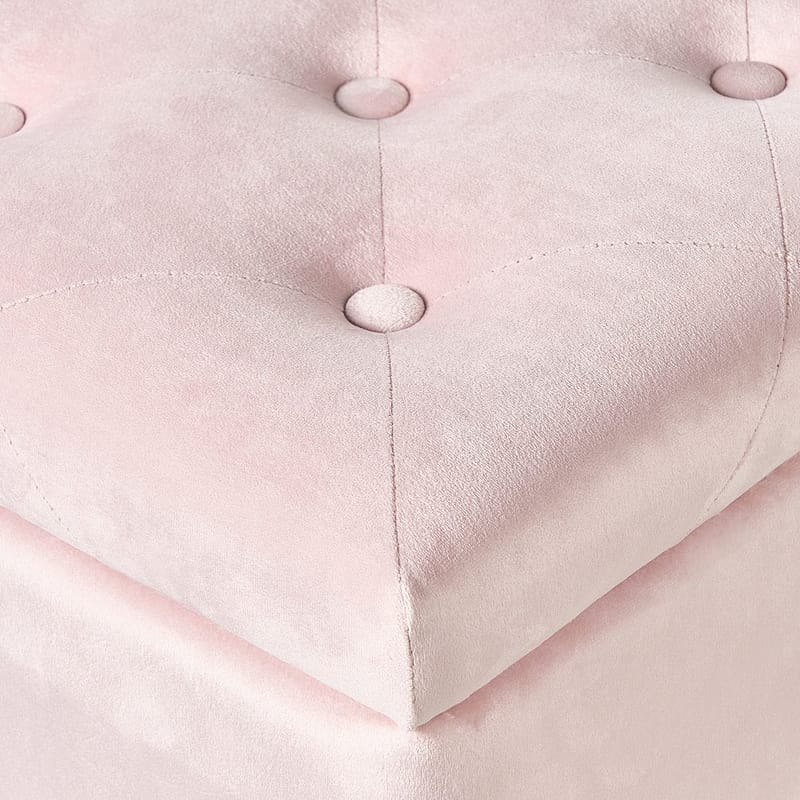 Sekk Loretto - Rosa, Svart - Møbler - Stoler & lenestoler - Krakk - Puff