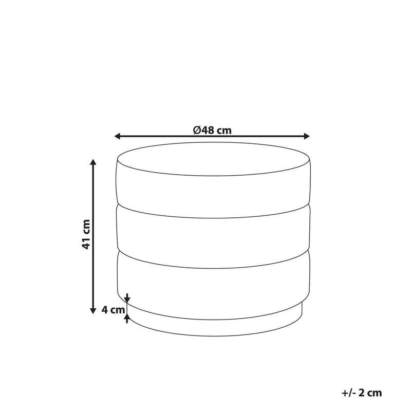 Sekk Louin - Oransje - Møbler - Stoler & lenestoler - Krakk - Puff