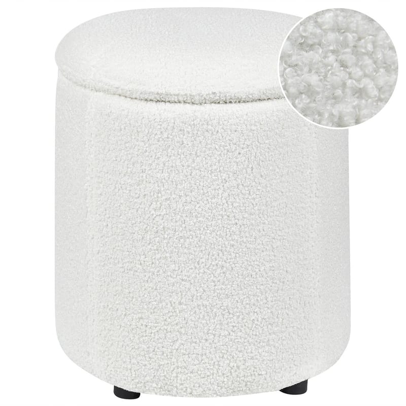 Sekk Maryland - Hvit - Møbler - Stoler & lenestoler - Krakk - Puff