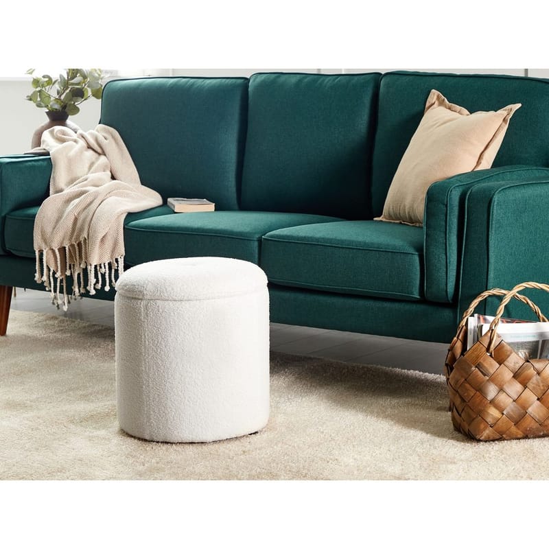 Sekk Maryland - Hvit - Møbler - Stoler & lenestoler - Krakk - Puff