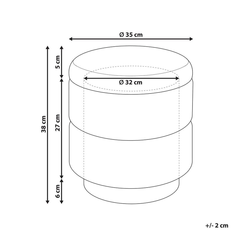 Sekk Ogden - Møbler - Stoler & lenestoler - Krakk - Puff