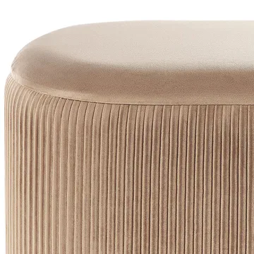 Sekk Richland - Beige - Møbler - Stoler & lenestoler - Krakk - Puff