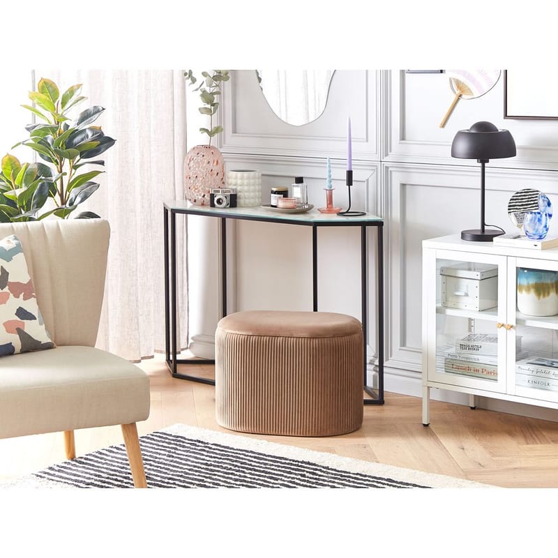 Sekk Richland - Beige - Møbler - Stoler & lenestoler - Krakk - Puff