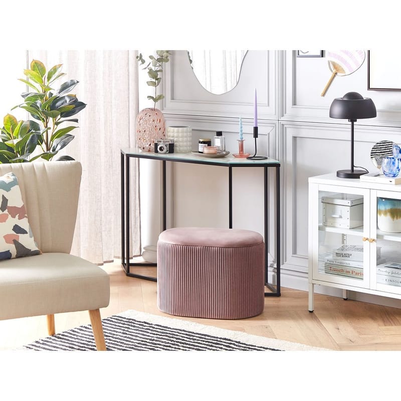 Sekk Richland - Rosa - Møbler - Stoler & lenestoler - Krakk - Puff