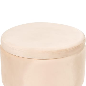 Sekk Silas - Beige, Gull - Møbler - Stoler & lenestoler - Krakk - Puff
