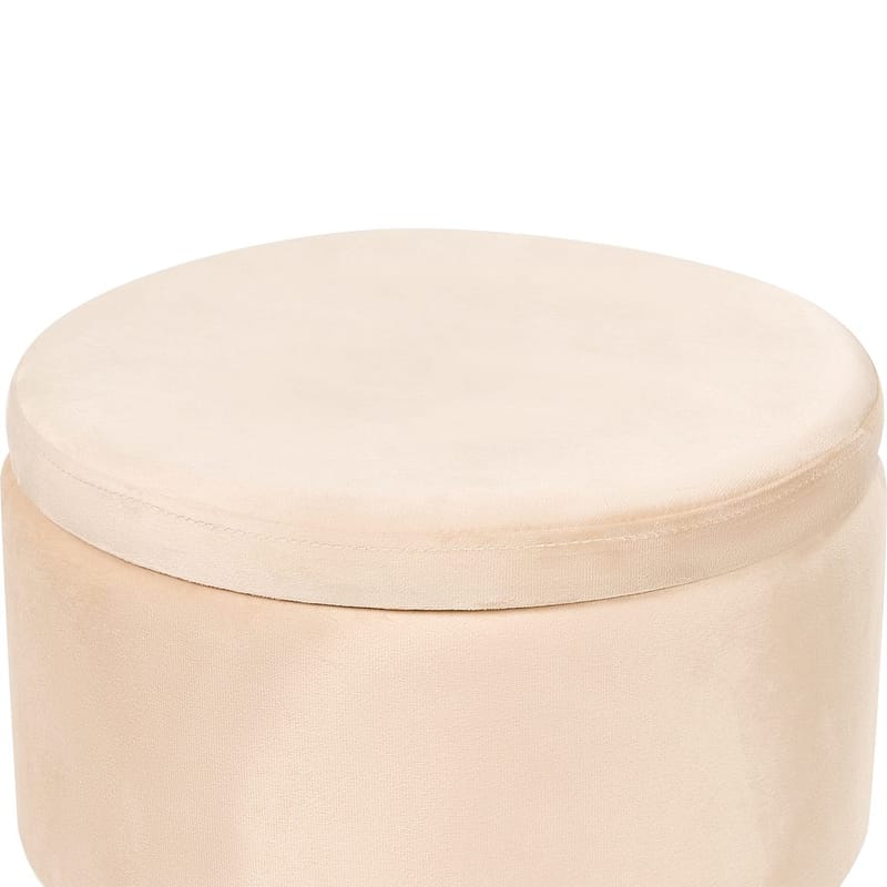 Sekk Silas - Beige, Gull - Møbler - Stoler & lenestoler - Krakk - Puff