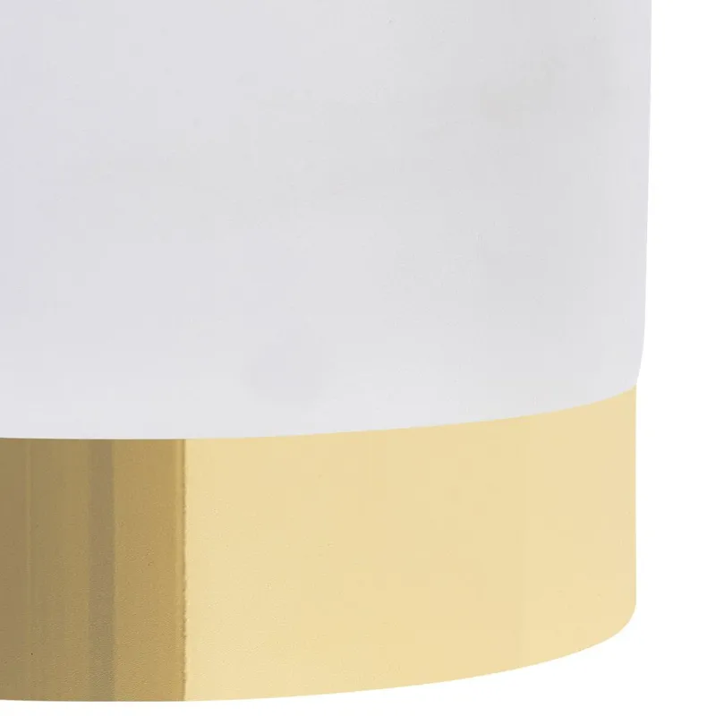 Sekk Sophia - Hvit, gull - Møbler - Stoler & lenestoler - Krakk - Puff