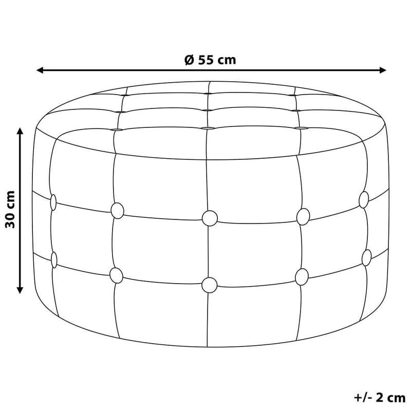 Sekk Tampa - Sandbeige - Møbler - Stoler & lenestoler - Krakk - Puff