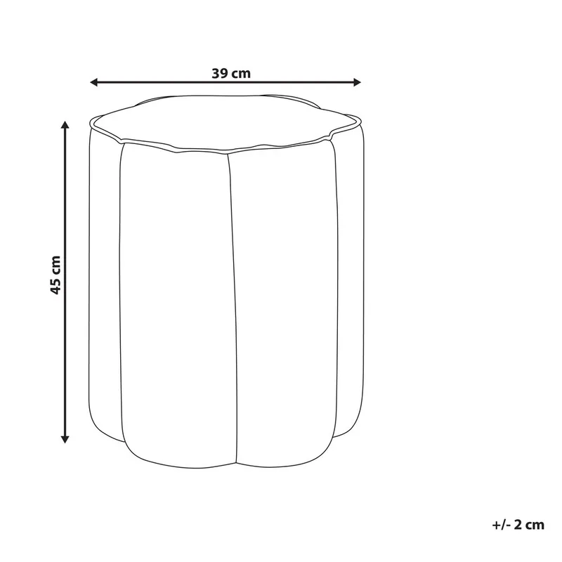 Sekk Tappen - Taupe - Møbler - Stoler & lenestoler - Krakk - Puff