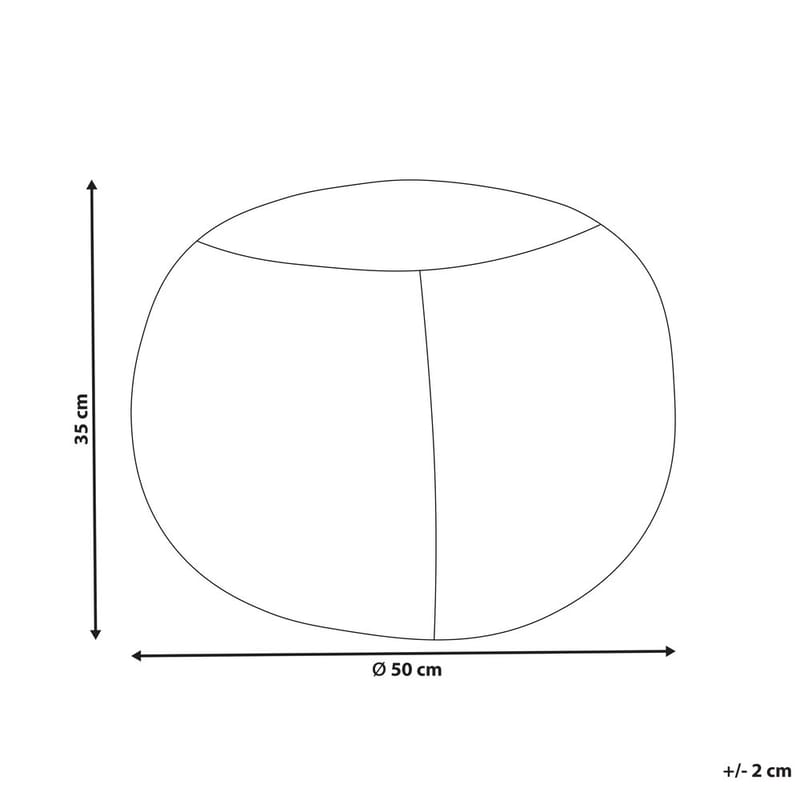 Sekk Triman - Beige - Møbler - Stoler & lenestoler - Krakk - Puff
