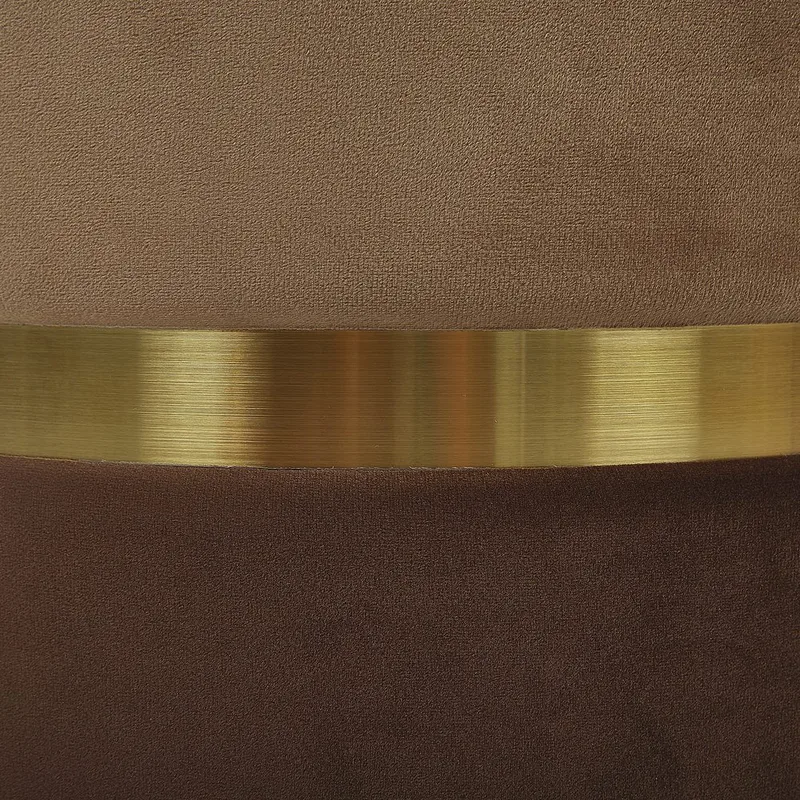 Sekk Wichita 2-pakning - Brun, Gull - Møbler - Stoler & lenestoler - Krakk - Puff