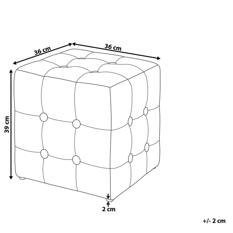 Sekk Wisconsin - Grå - Møbler - Stoler & lenestoler - Krakk - Puff