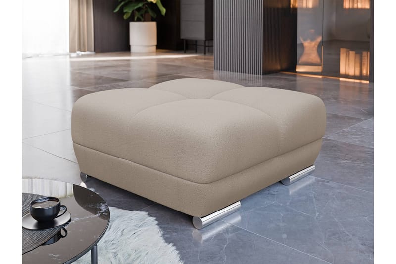 Simerly Fotskammel 90 cm - Beige - Møbler - Stoler & lenestoler - Krakk - Fotskammel