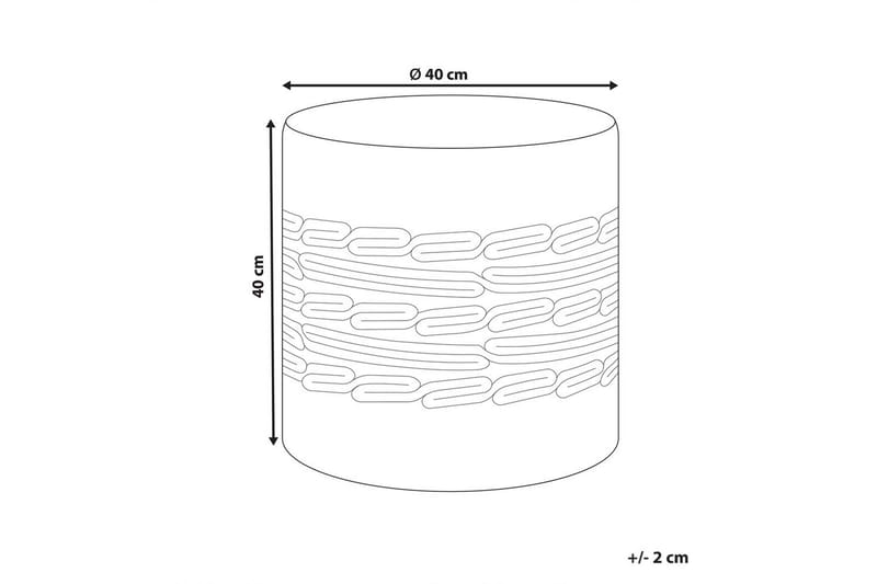 Sittepuff Abtin - Møbler - Stoler & lenestoler - Krakk - Puff
