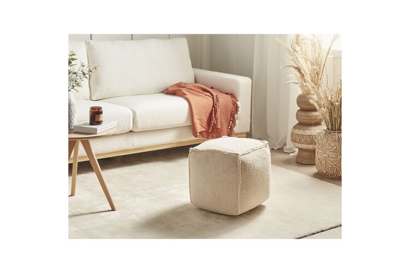 Sittepuff Alipur Brun - Brun - Møbler - Stoler & lenestoler - Krakk - Puff