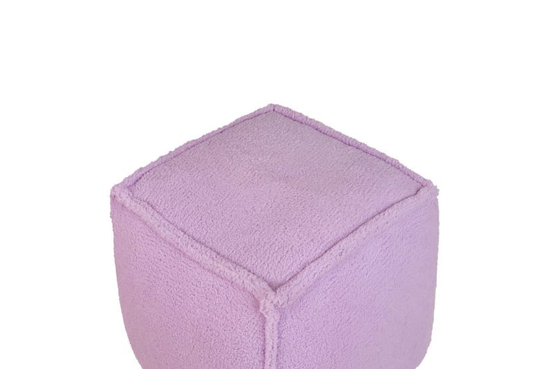 Sittepuff Alipur Fiolett - Fiolett - Møbler - Stoler & lenestoler - Krakk - Puff