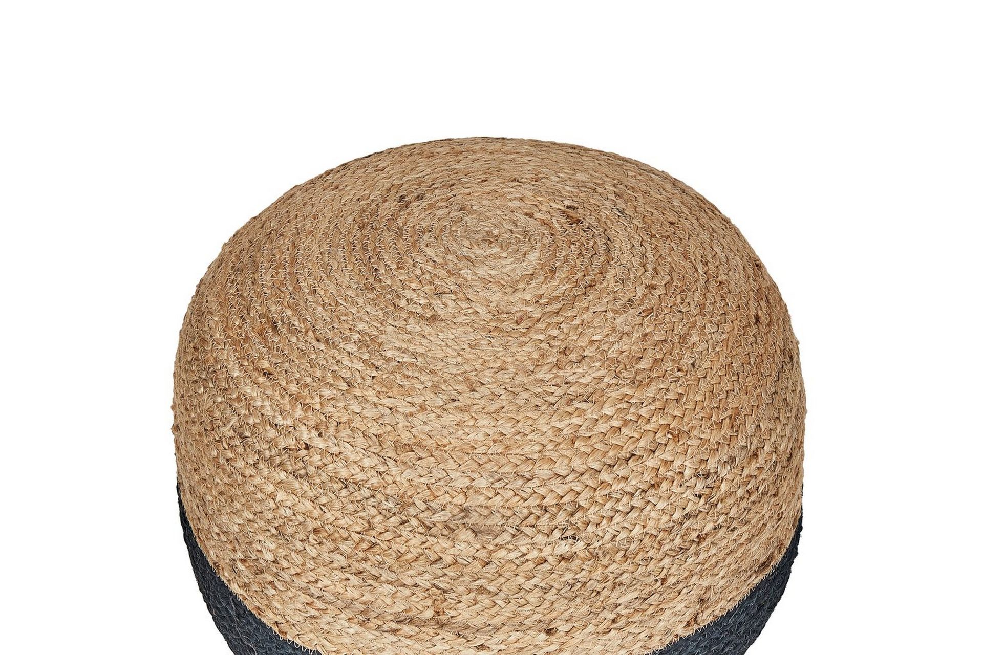 Sittepuff Duki Natur/beige/blå - Natur/beige/blå - Møbler - Stoler & lenestoler - Krakk - Puff