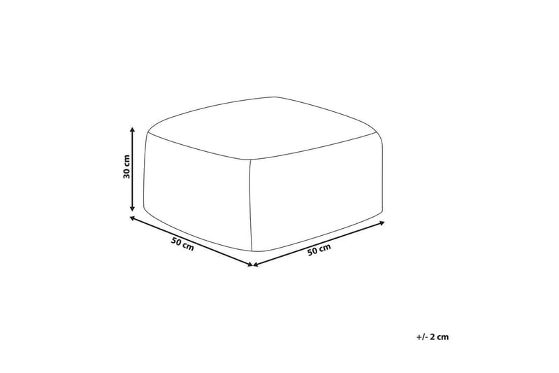 Sittepuff Mukki Svart - Svart - Møbler - Stoler & lenestoler - Krakk - Puff