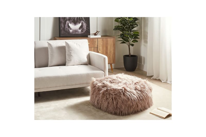 Sittepuff Mukki Taupe - Taupe - Møbler - Stoler & lenestoler - Krakk - Puff