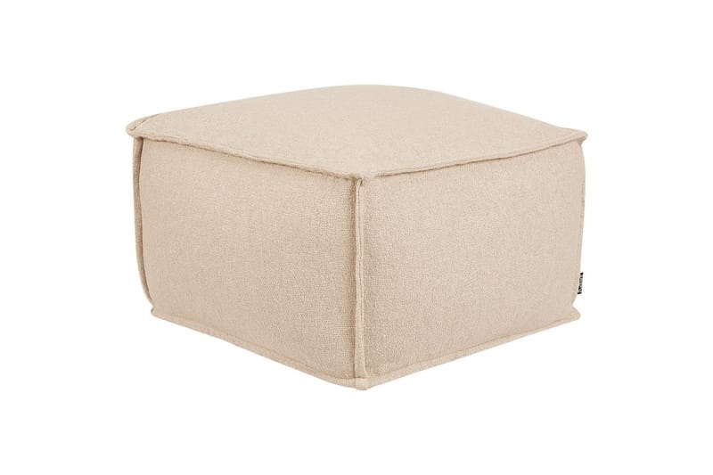 Sittepuff Sherali Beige - Beige - Møbler - Stoler & lenestoler - Krakk - Puff