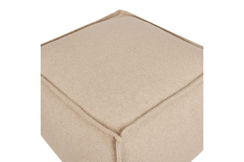 Sittepuff Sherali Beige - Beige - Møbler - Stoler & lenestoler - Krakk - Puff
