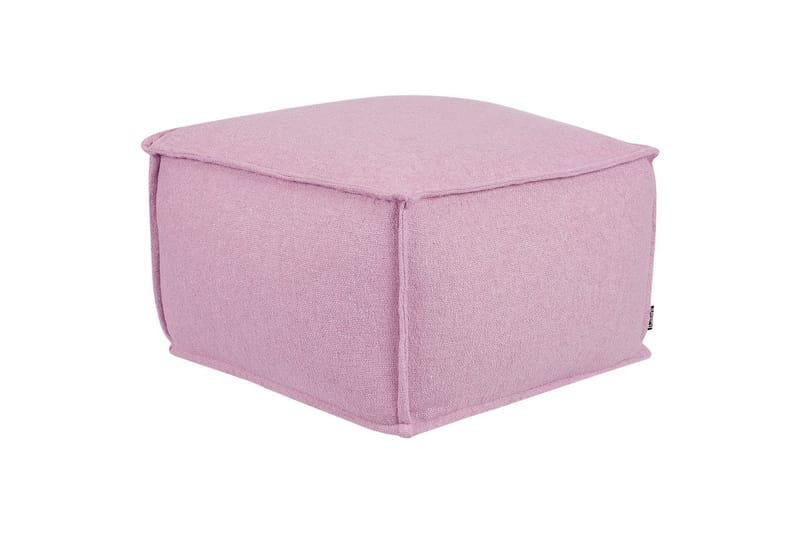 Sittepuff Sherali Rosa - Rosa - Møbler - Stoler & lenestoler - Krakk - Puff