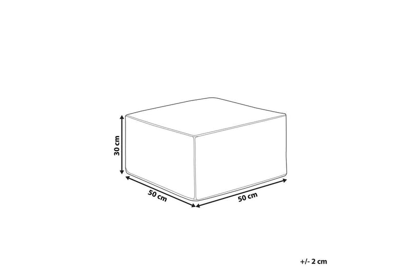 Sittepuff Sherali Rosa - Rosa - Møbler - Stoler & lenestoler - Krakk - Puff