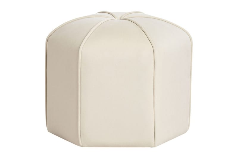 Sittepuff Wishek Beige - Beige - Møbler - Stoler & lenestoler - Krakk - Puff