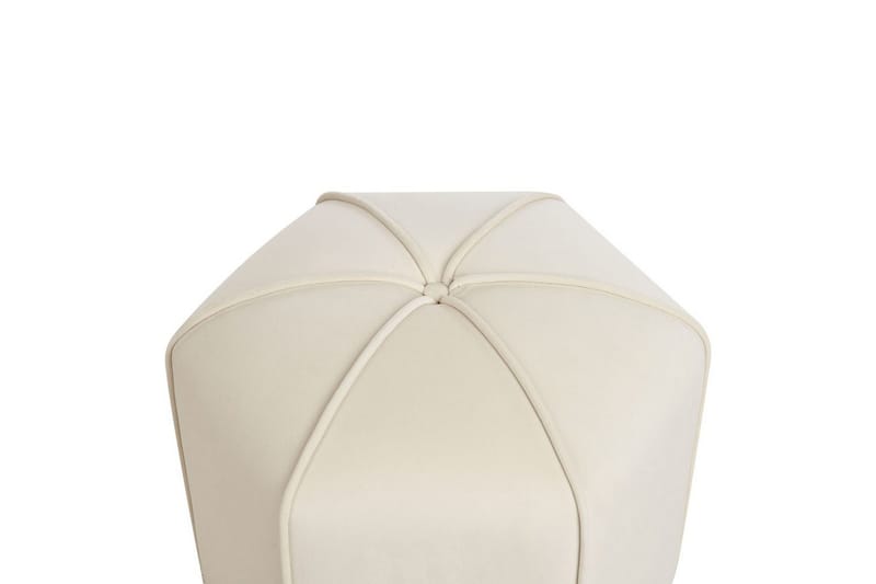 Sittepuff Wishek Beige - Beige - Møbler - Stoler & lenestoler - Krakk - Puff