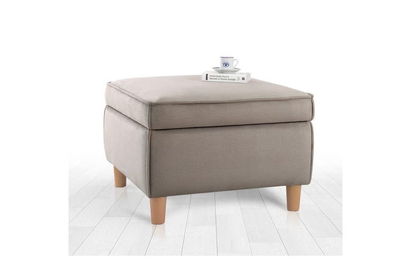 Sufian Fotskammel 63 cm - Brun - Møbler - Stoler & lenestoler - Krakk - Fotskammel