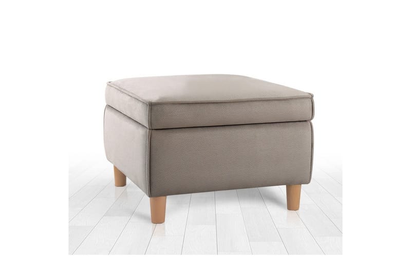 Sufian Fotskammel 63 cm - Brun - Møbler - Stoler & lenestoler - Krakk - Fotskammel