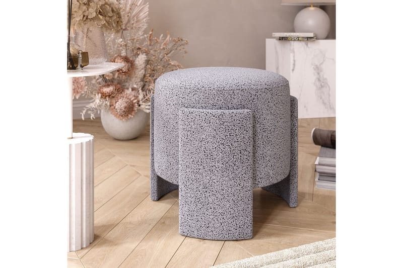 Sufian Saccosekk Utendørs 39 cm - Taupe - Møbler - Stoler & lenestoler - Krakk - Puff
