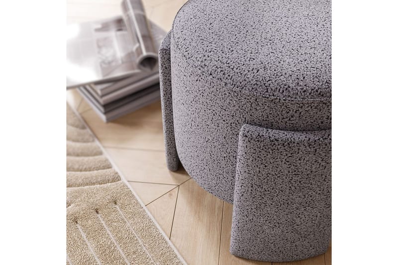 Sufian Saccosekk Utendørs 39 cm - Taupe - Møbler - Stoler & lenestoler - Krakk - Puff