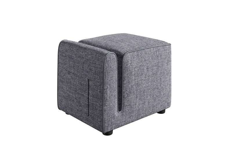 Sufian Saccosekk Utendørs 42 cm - Grå - Møbler - Stoler & lenestoler - Krakk - Puff