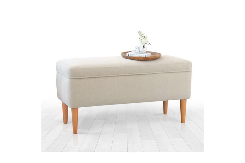 Sufian Saccosekk Utendørs 43 cm - Cremehvit - Møbler - Stoler & lenestoler - Krakk - Puff
