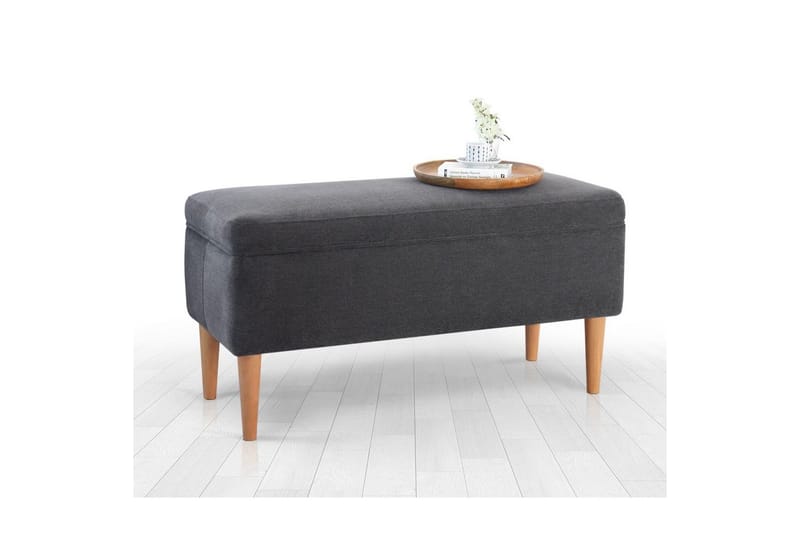 Sufian Saccosekk Utendørs 43 cm - Grå - Møbler - Stoler & lenestoler - Krakk - Puff