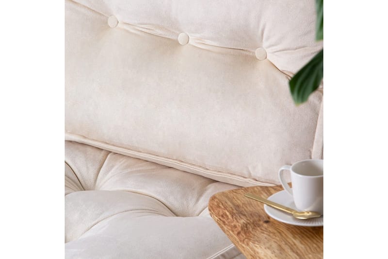 Sufian Saccosekk Utendørs 80 cm - Beige - Møbler - Stoler & lenestoler - Krakk - Puff