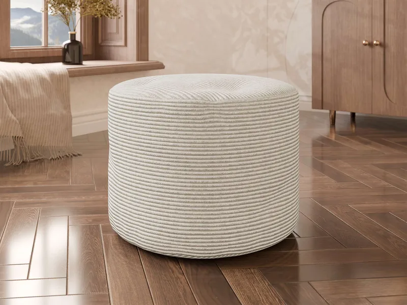 Teylor Sittepuff 55 cm - Beige - Møbler - Stoler & lenestoler - Krakk - Puff