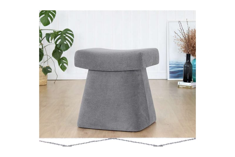 Thyrosin Sittepuff Utomhus 38 cm - Grå - Møbler - Stoler & lenestoler - Krakk - Puff