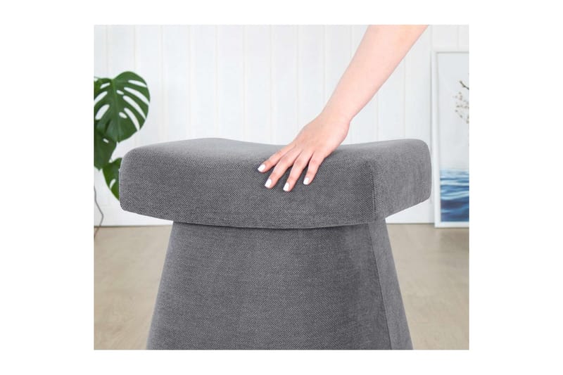 Thyrosin Sittepuff Utomhus 38 cm - Grå - Møbler - Stoler & lenestoler - Krakk - Puff