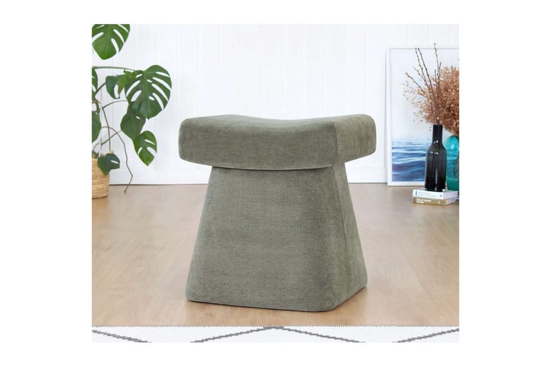 Thyrosin Sittepuff Utomhus 38 cm - Grønn - Møbler - Stoler & lenestoler - Krakk - Puff