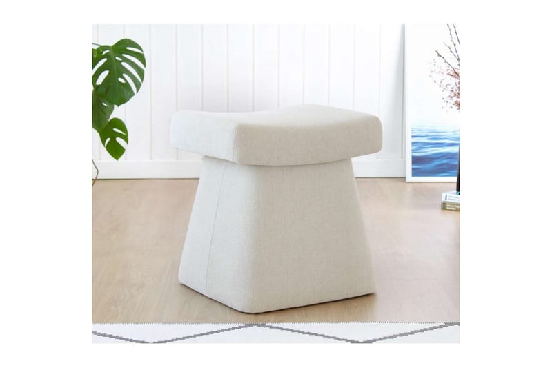 Thyrosin Sittepuff Utomhus 38 cm - Krem - Møbler - Stoler & lenestoler - Krakk - Puff